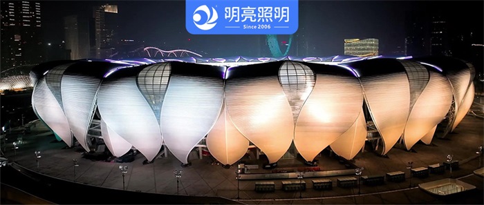 場(chǎng)館外墻亮化顏值爆表的背后藏著(zhù)什么黑科技？