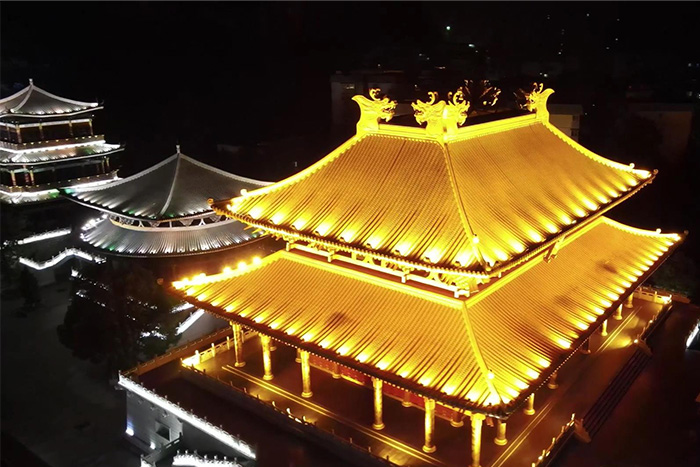 景區古建筑外墻亮化