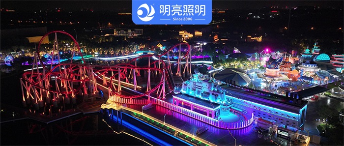 你是不是游樂(lè )園夜晚沒(méi)客流？燈光亮化不要錯過(guò)！