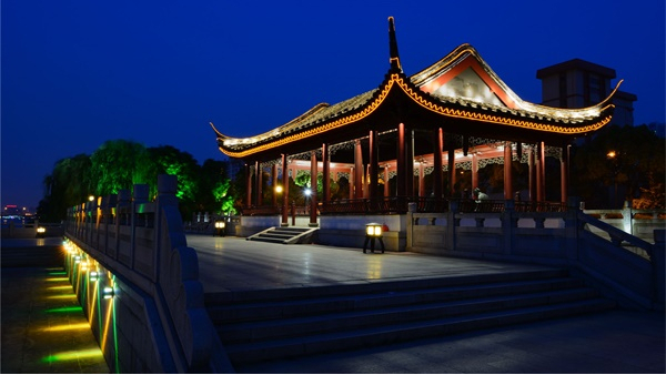 古建筑燈光設計不同照明手法講解