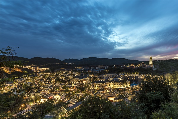 古鎮照明設計豐富了古鎮夜間景色