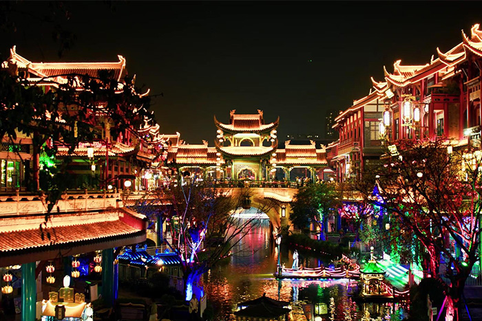 景區夜游燈光亮化工程