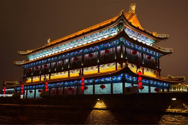 古建筑燈光亮化展現古建筑的藝術(shù)性
