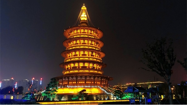 古建筑燈光亮化，展現古建千年文化