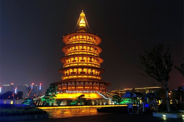 古建筑燈光亮化，展現古建千年文化