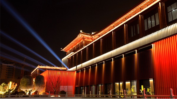 古建筑亮化工程充分塑造古建筑的文化內涵