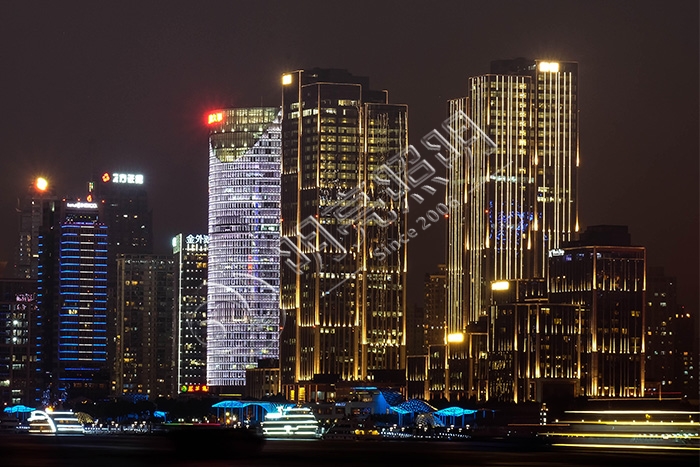 寫(xiě)字樓夜景照明
