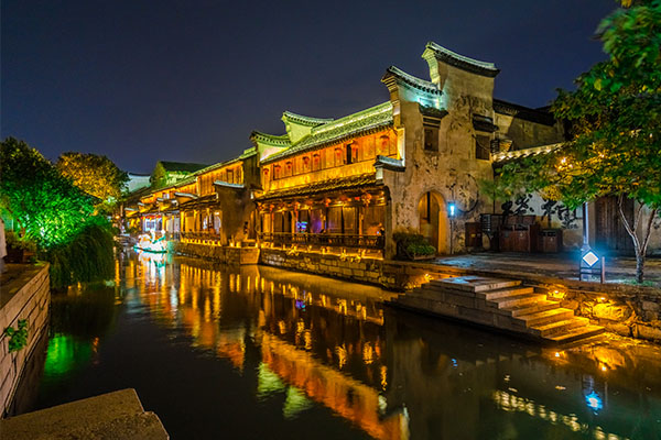 河道夜景亮化-重構城市夜間景觀(guān)形象