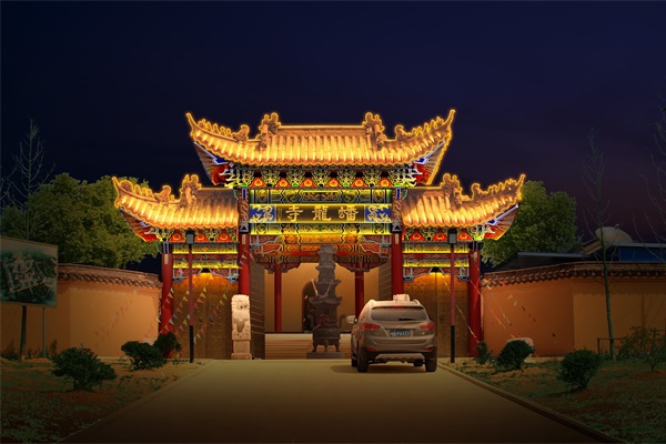 古建筑亮化工程效果如何提升？