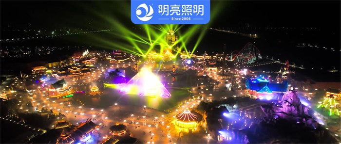 游樂(lè )園如何通過(guò)燈光亮化來(lái)增加夜間收入？