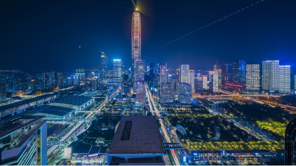 城市夜景亮化要結合不同的燈光設計方案