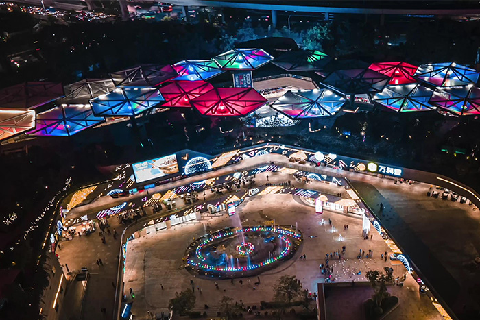 商場(chǎng)夜景亮化設計