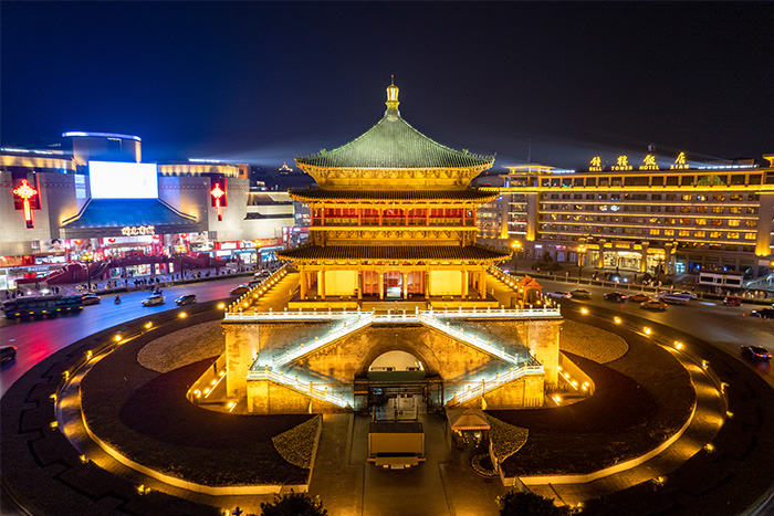 天吶！古建筑亮化夜景竟然這么漂亮