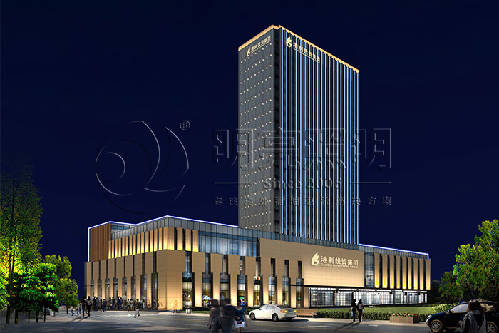 想提升企業(yè)寫(xiě)字樓形象？試試這樣做亮化！