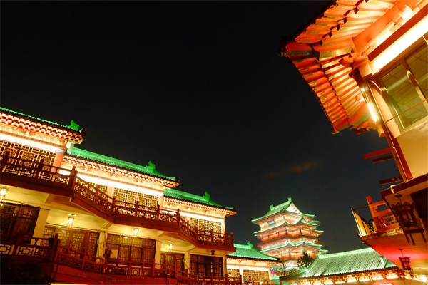 古鎮景觀(guān)亮化