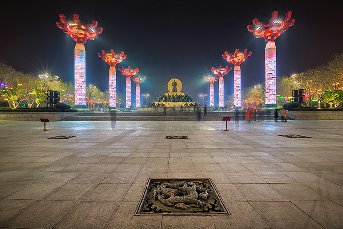 廣場(chǎng)夜景亮化設計