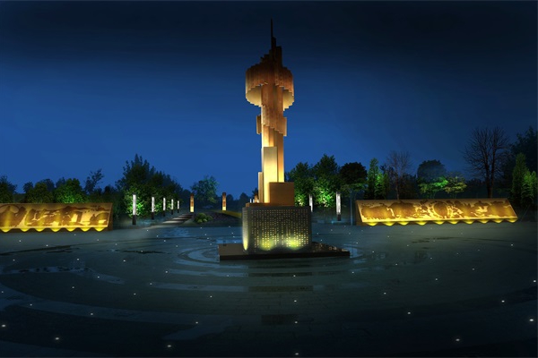 廣場(chǎng)夜景亮化