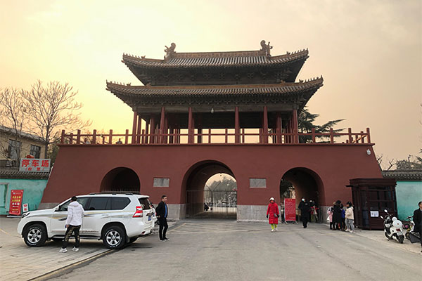 河南省新鄉市百泉景區大門(mén)