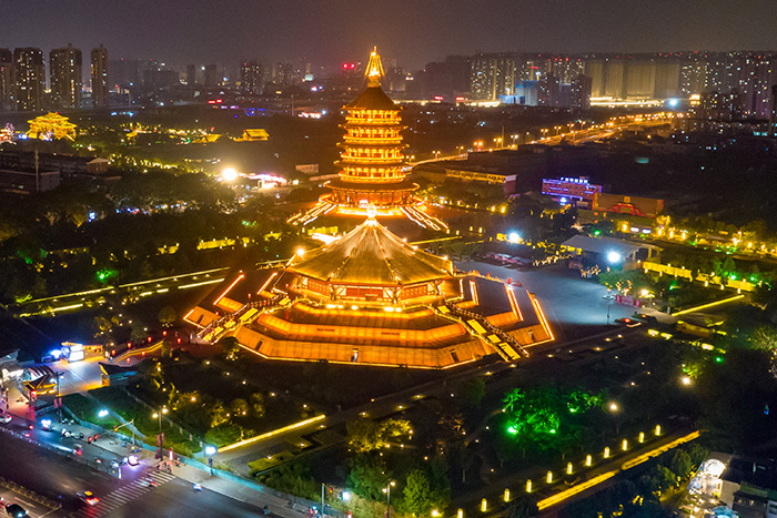 景區古建筑亮化設計