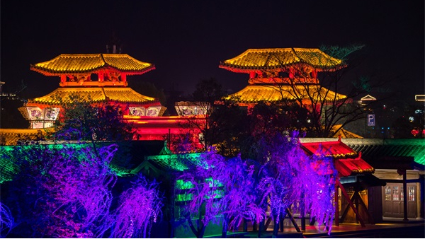 景區夜游照明設計成為文旅新時(shí)尚元素